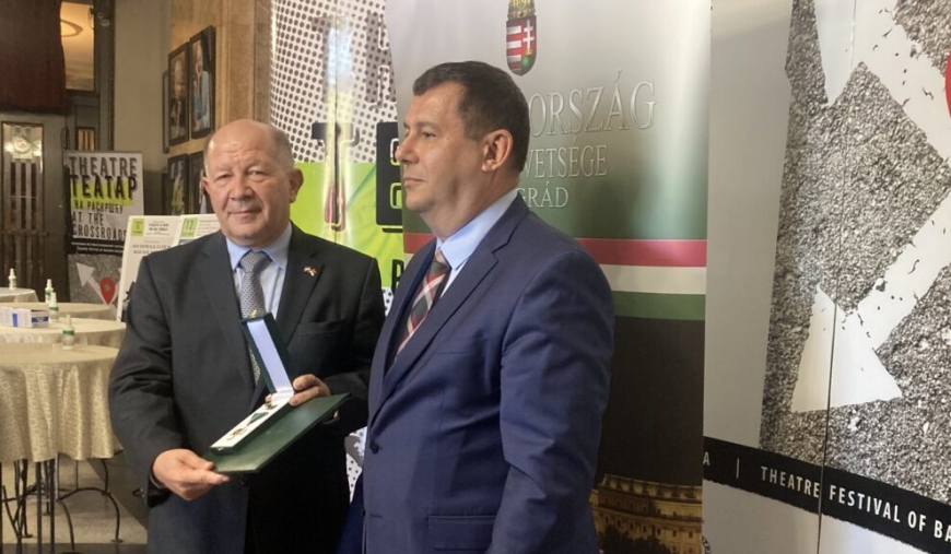 Naš član, Miloje Branković, počasni konzul Mađarske je dobio jedno od najviših priznanja koje dodeljuje republika Mađarska.